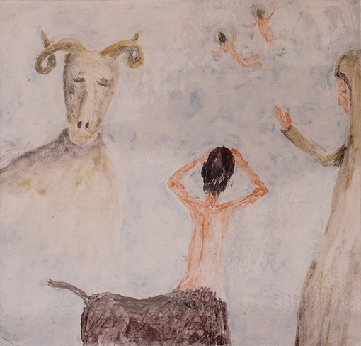 Dean Manning Blue Medea Painting