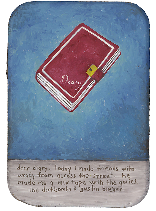 Dean Manning Diary Painting