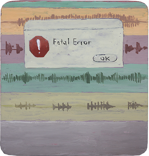 Dean Manning Fatal Error Painting