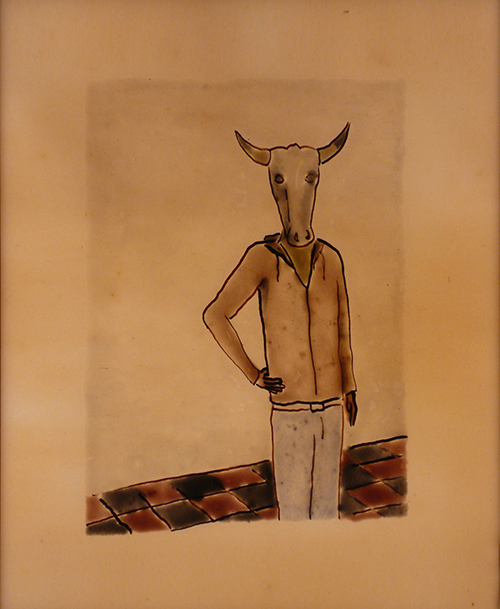 Dean Manning Minotaur 2 Painting