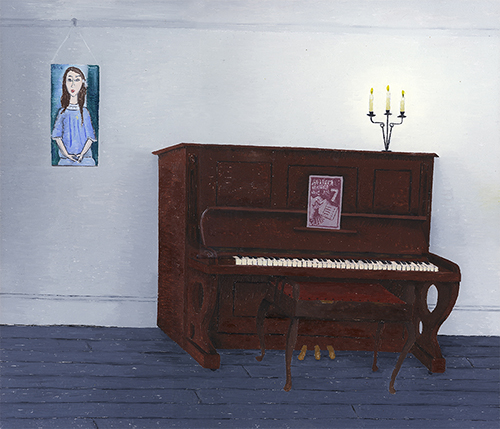 Dean Manning Piano Painting