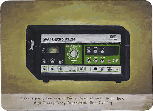 Dean Manning Space Echo Painting