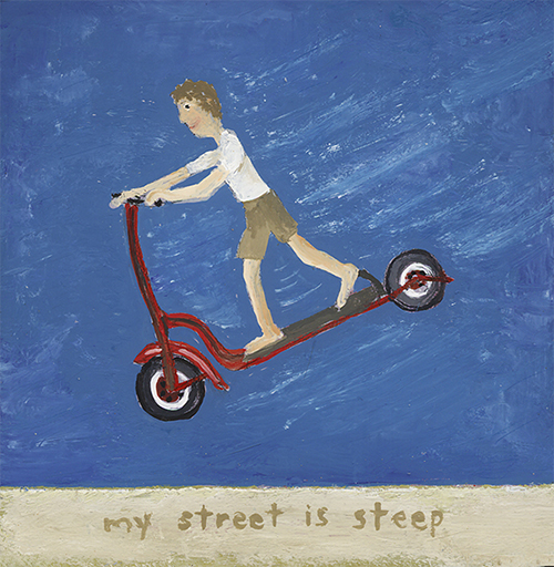 Dean Manning Scooter Painting