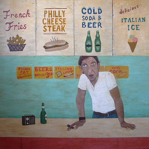 Dean Manning Short Order Cook Painting