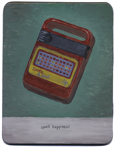 Dean Manning Speak & Spell Painting