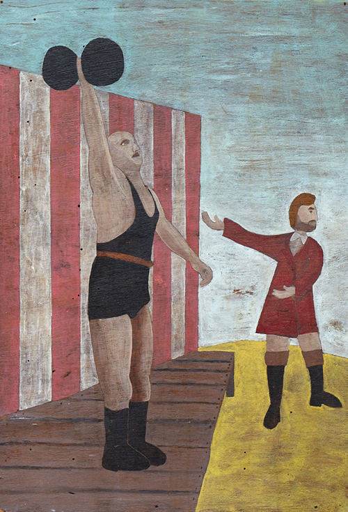 Dean Manning Strongman Painting