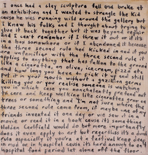 Dean Manning 3 Seconds Ceramic Tile